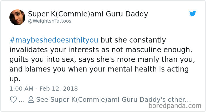 Maybe She Doesn't Hit You