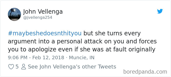 Maybe She Doesn't Hit You