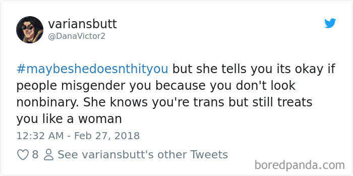 Maybe She Doesn't Hit You