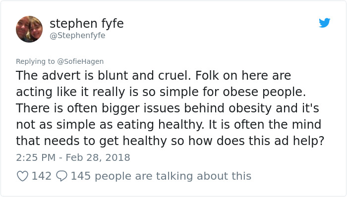 Plus-Size Comedian Accuses Cancer Research Ads Of Fat-Shaming, And Here's How They Reply Plus-Size Comedian Accuses Cancer Research Ads Of Fat-Shaming, And Here's How They Reply