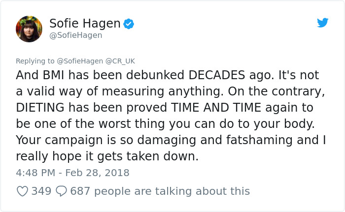 Plus-Size Comedian Accuses Cancer Research Ads Of Fat-Shaming, And Here's How They Reply Plus-Size Comedian Accuses Cancer Research Ads Of Fat-Shaming, And Here's How They Reply