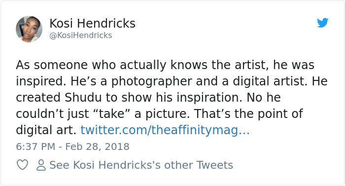 Photographer Gets Accused Of Racism After His Perfect Black Model ‘Shudu’ Gets Instagram Famous Photographer Gets Accused Of Racism After His Perfect Black Model ‘Shudu’ Gets Instagram Famous