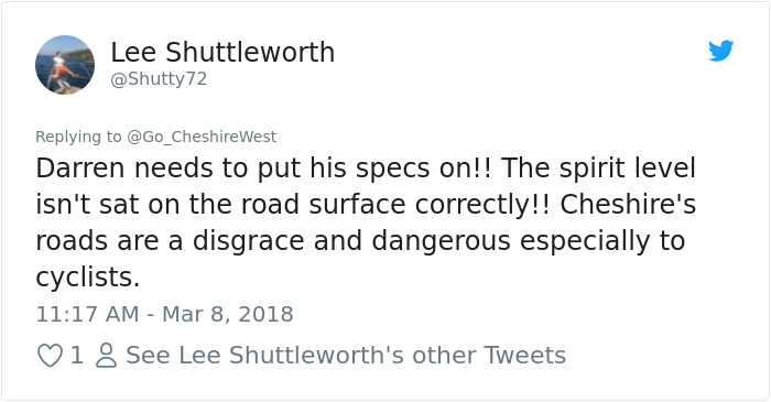 The Internet Can't Stop Trolling This County's Tweet Showing How They Deal With Potholes The Internet Can't Stop Trolling This County's Tweet Showing How They Deal With Potholes