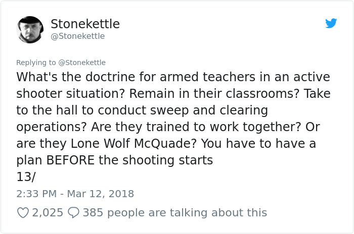 This Veteran's Rant About Arming Teachers Is Going Viral, And Everyone Must Read It This Veteran's Rant About Arming Teachers Is Going Viral, And Everyone Must Read It