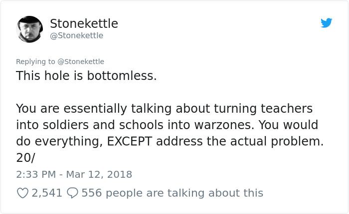 This Veteran's Rant About Arming Teachers Is Going Viral, And Everyone Must Read It This Veteran's Rant About Arming Teachers Is Going Viral, And Everyone Must Read It