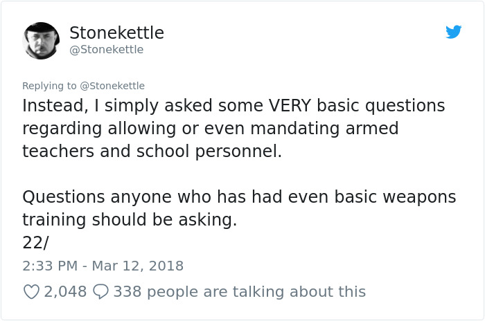 This Veteran's Rant About Arming Teachers Is Going Viral, And Everyone Must Read It This Veteran's Rant About Arming Teachers Is Going Viral, And Everyone Must Read It