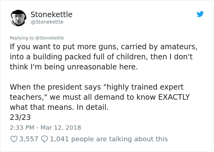 This Veteran's Rant About Arming Teachers Is Going Viral, And Everyone Must Read It This Veteran's Rant About Arming Teachers Is Going Viral, And Everyone Must Read It