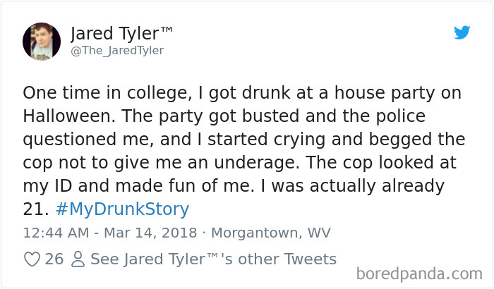 My Drunk Story