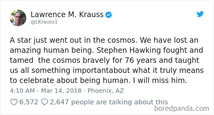 Stephen Hawking Tribute