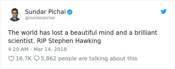 Stephen Hawking Tribute
