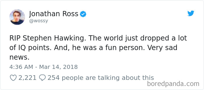 Stephen Hawking Tribute