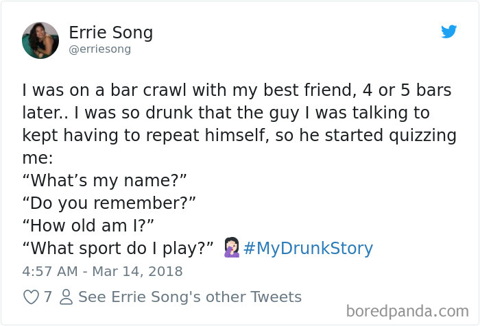 My Drunk Story