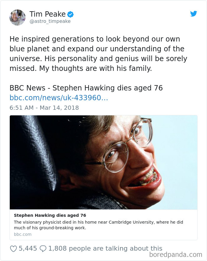 Stephen Hawking Tribute
