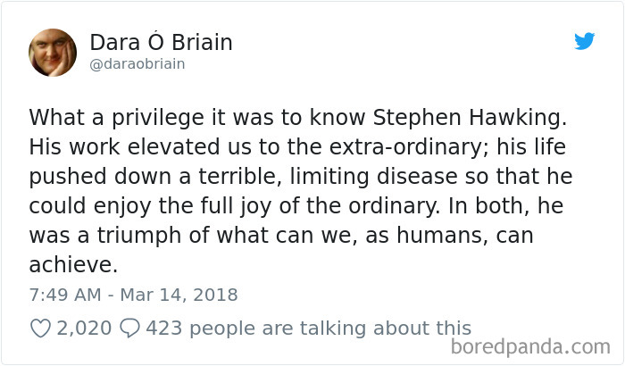 Stephen Hawking Tribute
