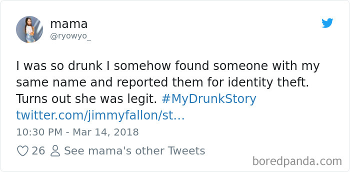 My Drunk Story