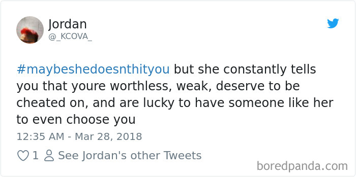 Maybe She Doesn't Hit You