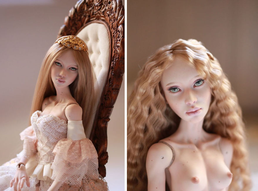Can't Take My Eyes Off Of You: True-To-Life Beautiful Collectible Dolls With Golden Joints