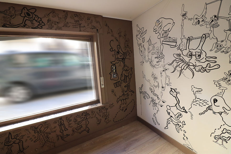 I Turned My Entire House Into An Amazing Doodle Drawing I Turned My Entire House Into An Amazing Doodle Drawing