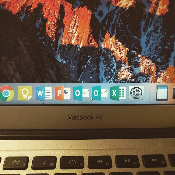 Lent My Laptop To My Husband And Got It Back To Find That He Has Spelt 'Poo' With My Applications. He's More Immature Than My Students!