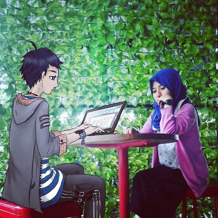 Anime-Doodles-On-Pictures-Futurikon-Wizardians