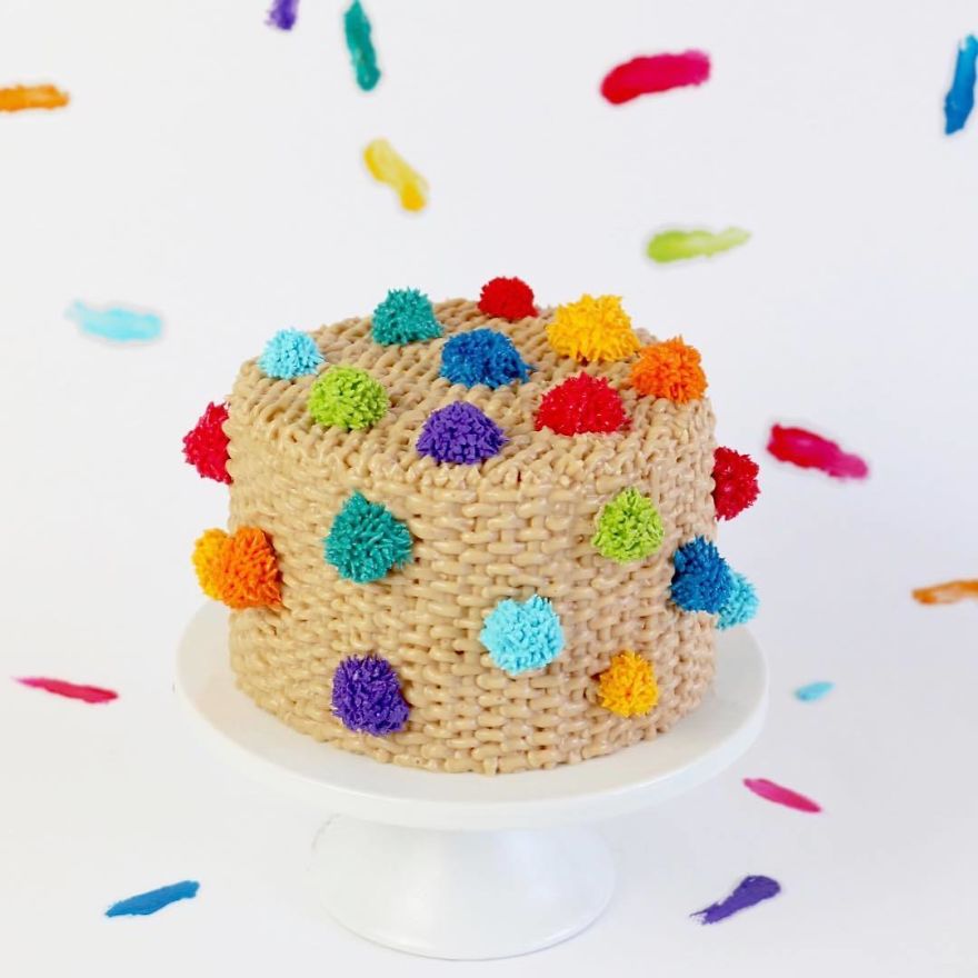 Colorful Cakes That Look Like Fuzzy Shag Rugs You'd Regret Stepping On Colorful Cakes That Look Like Fuzzy Shag Rugs You'd Regret Stepping On