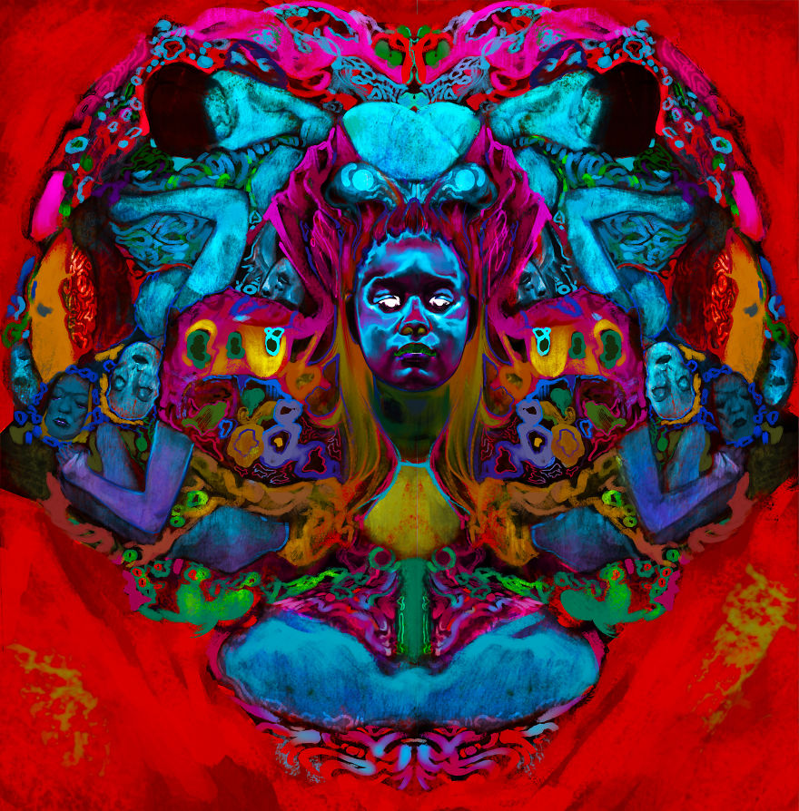 Artist Creates Noisy, Vibrant, Personal Images Artist Creates Noisy, Vibrant, Personal Images