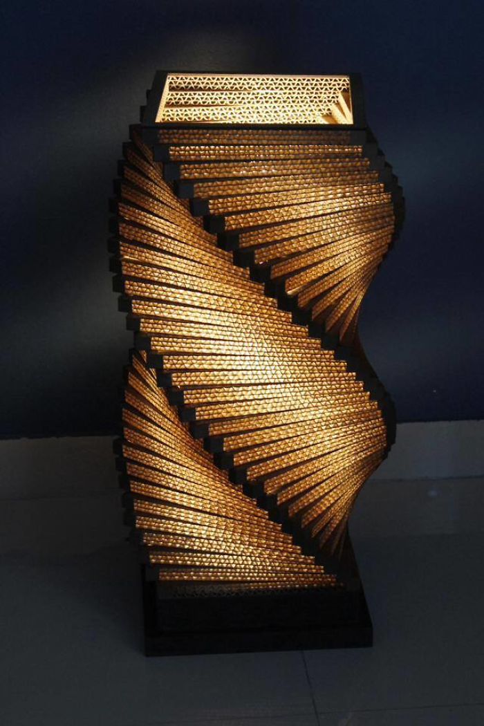 Cardboard Designer Lamps