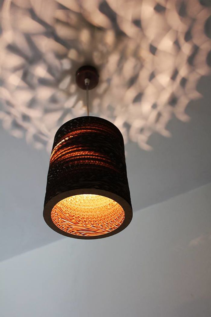 Cardboard Designer Lamps
