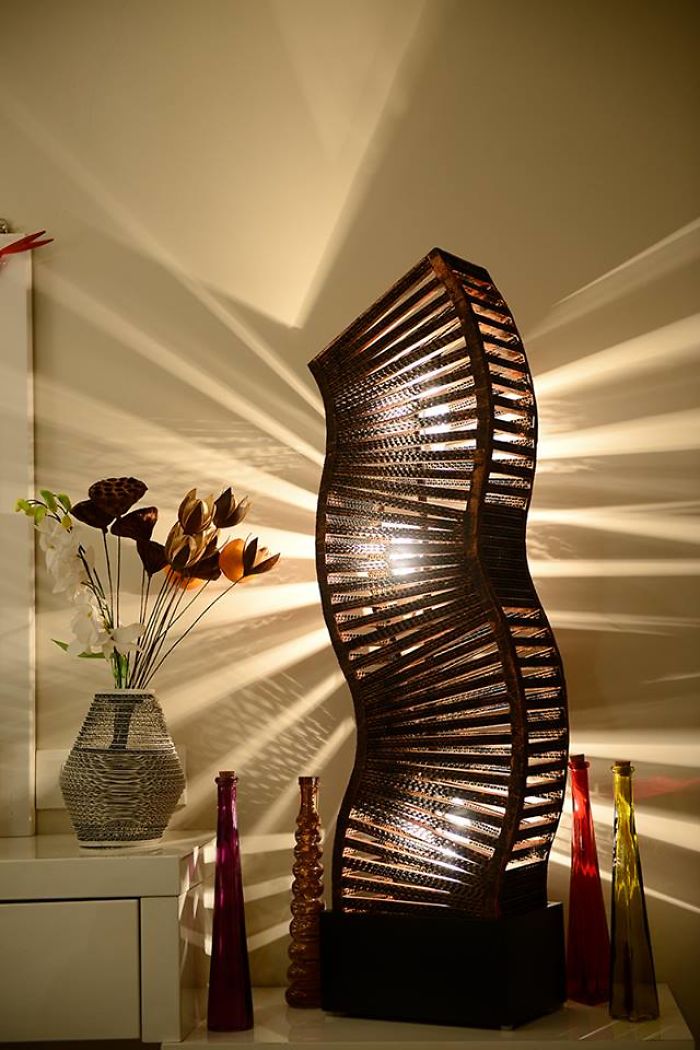 Cardboard Designer Lamps
