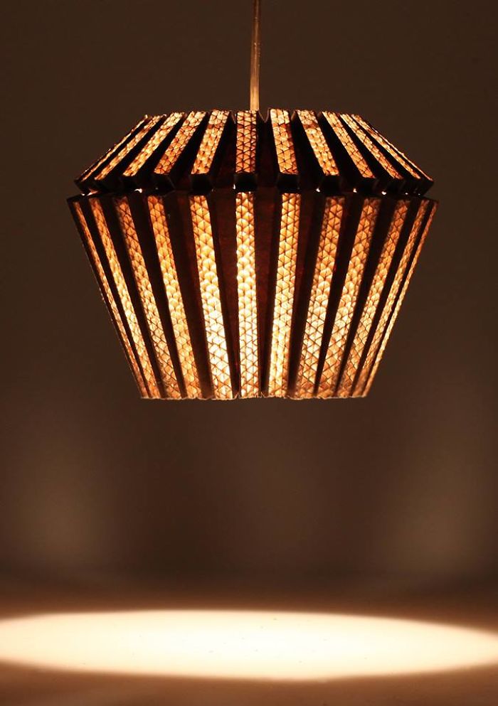 Cardboard Designer Lamps