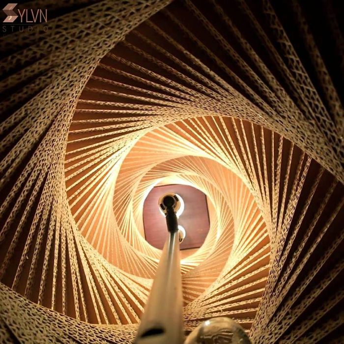 Cardboard Designer Lamps