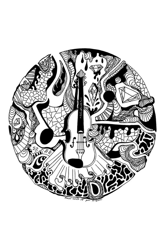 I Made These 24 Ink Line Drawings Into Coloring Pages I Made These 24 Ink Line Drawings Into Coloring Pages