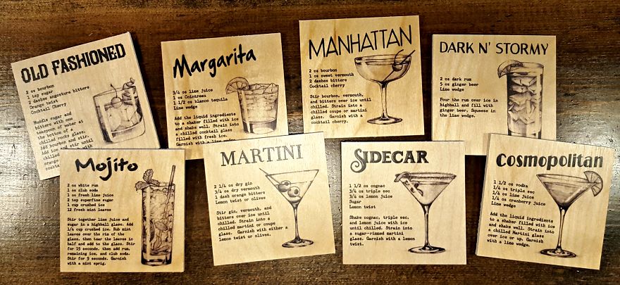 I Make Art With A Double Function - Coaster And Recipe I Make Art With A Double Function - Coaster And Recipe