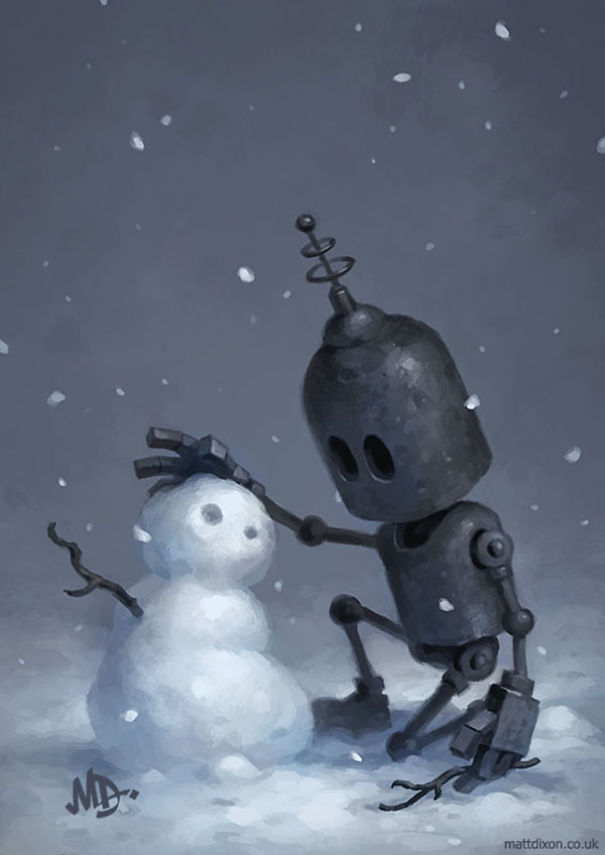 Lonely Robots Experiencing The Quiet Wonder Of The World ( Part 3 )