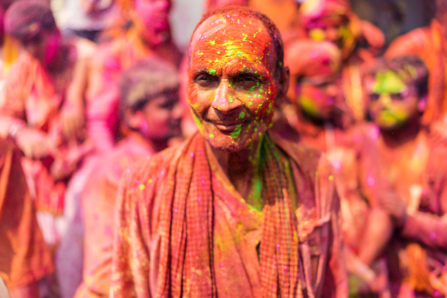 Beautiful Portraits Taken At The Holi Festival Of Colors In India Beautiful Portraits Taken At The Holi Festival Of Colors In India