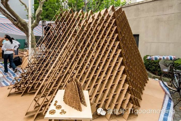 Amazing Cardboard House Exhibition Amazing Cardboard House Exhibition