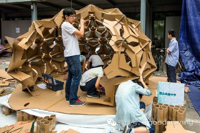 Amazing Cardboard House Exhibition Amazing Cardboard House Exhibition