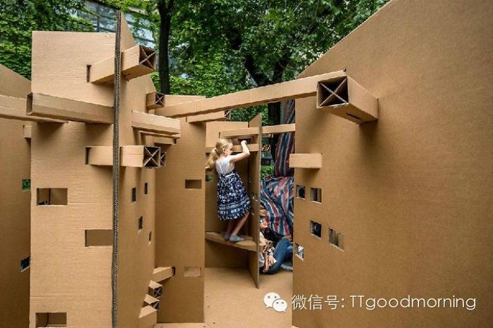 Amazing Cardboard House Exhibition Amazing Cardboard House Exhibition