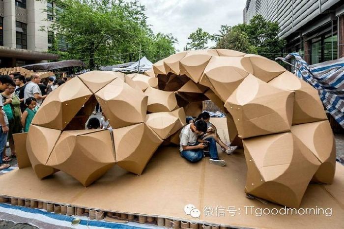 Amazing Cardboard House Exhibition Amazing Cardboard House Exhibition