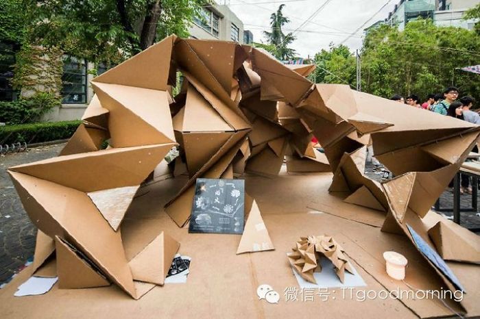 Amazing Cardboard House Exhibition Amazing Cardboard House Exhibition