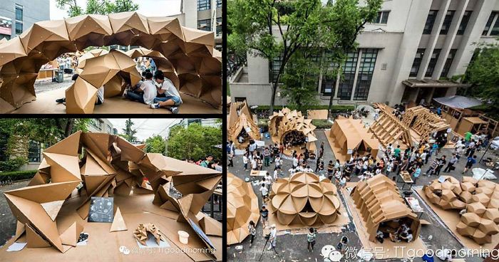 Amazing Cardboard House Exhibition Amazing Cardboard House Exhibition