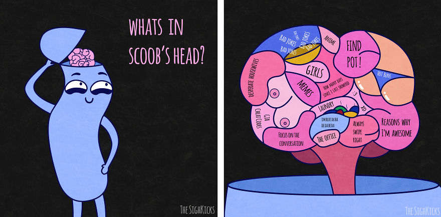 Four Friends With Different Personalities Make Funny Comics About Their Lives Together Four Friends With Different Personalities Make Funny Comics About Their Lives Together