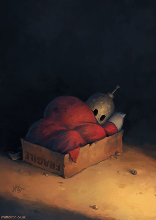 Lonely Robots Experiencing The Quiet Wonder Of The World ( Part 3 )