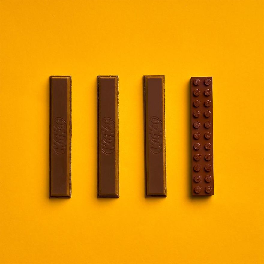 Funny Daily Objects Completed With Lego By Jaime Sánchez (14+ Pics)