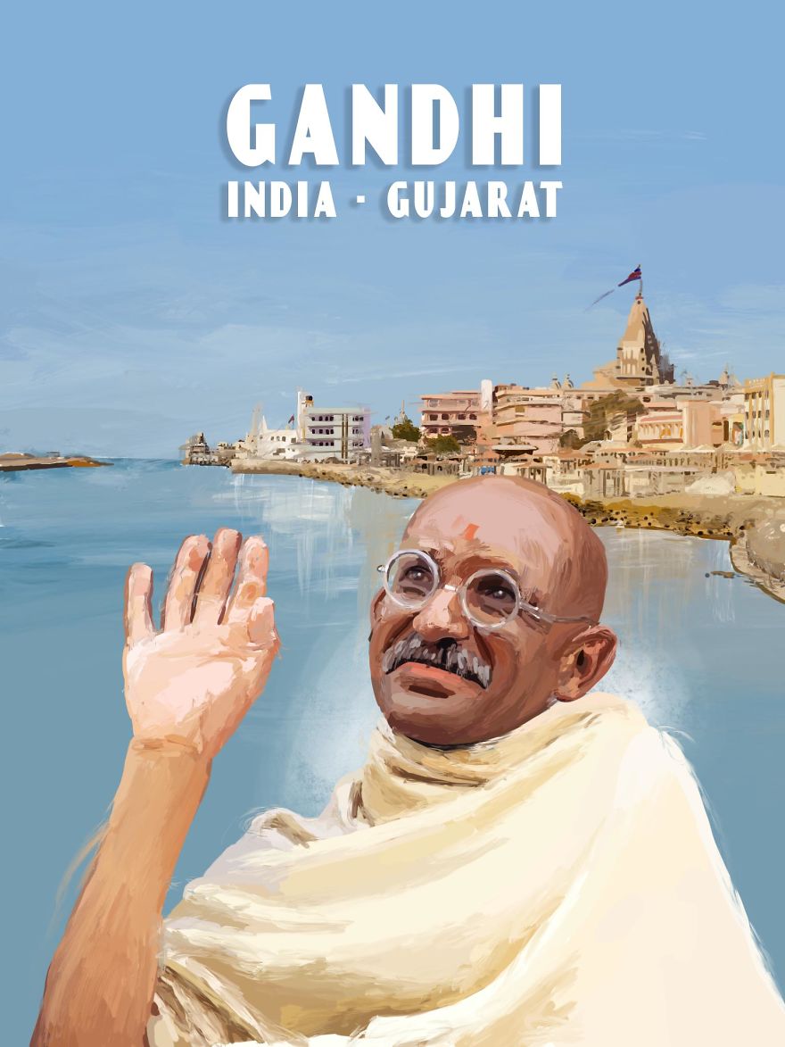 We Illustrated Oscar Winning Movies That Are Set Around The World