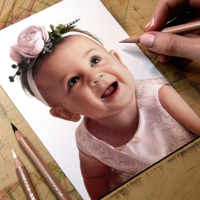 Girl Creates The Most Realistic Pictures With Color Pencils You Have Ever Seen