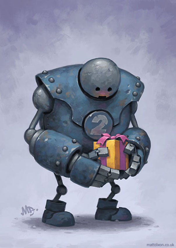 Lonely Robots Experiencing The Quiet Wonder Of The World ( Part 3 )