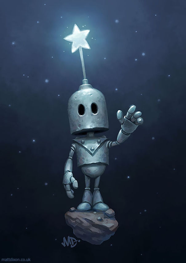 Lonely Robots Experiencing The Quiet Wonder Of The World ( Part 3 )