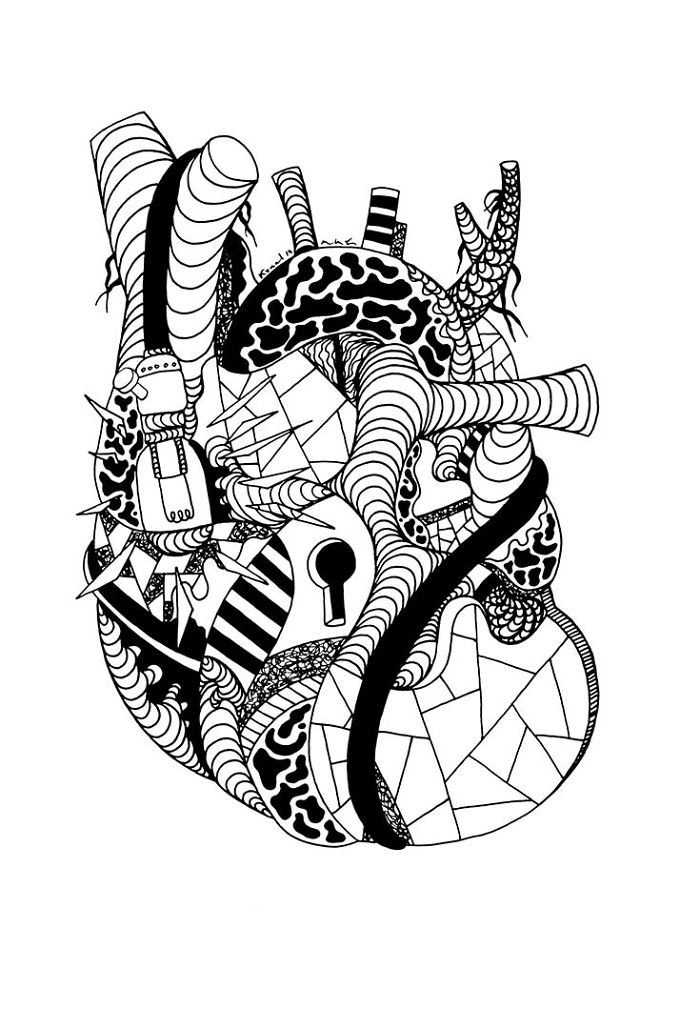 I Made These 24 Ink Line Drawings Into Coloring Pages I Made These 24 Ink Line Drawings Into Coloring Pages