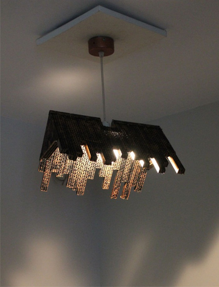 Cardboard Designer Lamps